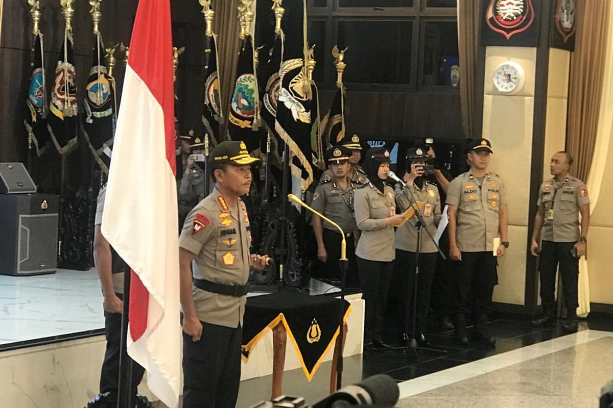 Kapolri Pimpin Kenaikan Pangkat 13 Pati, Akhmad Wiyagus Jadi Komjen
