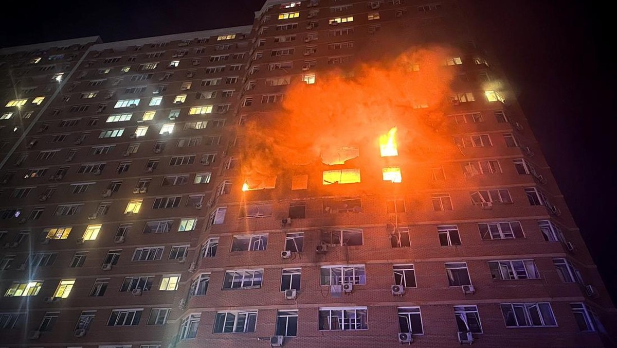 Putin Ngamuk! Drone Rusia Hantam Apartemen Ukraina-Makan Korban Jiwa