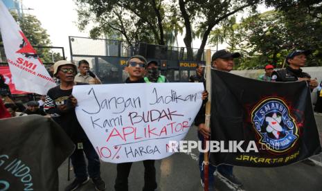 Pengemudi Ojol Kembali Demo, Tuntut Pemerintah Batasi Komisi Aplikator