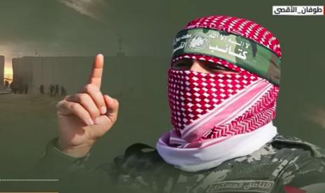 Abu Ubaidah Jubir Al-Qassam Muncul Kembali dan Mengejutkan Israel, Ini Pidato Lengkapnya
